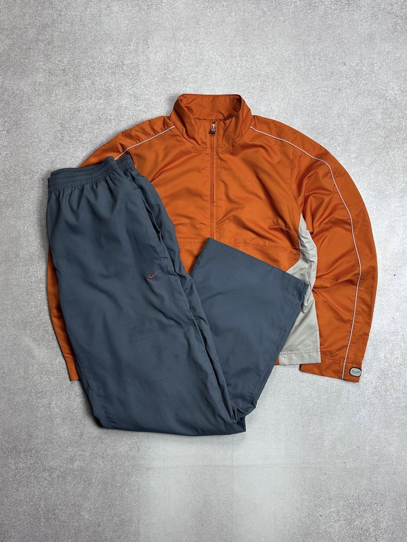 Vintage Nike TN Skepta Style Retro Y2K Tracksuit S