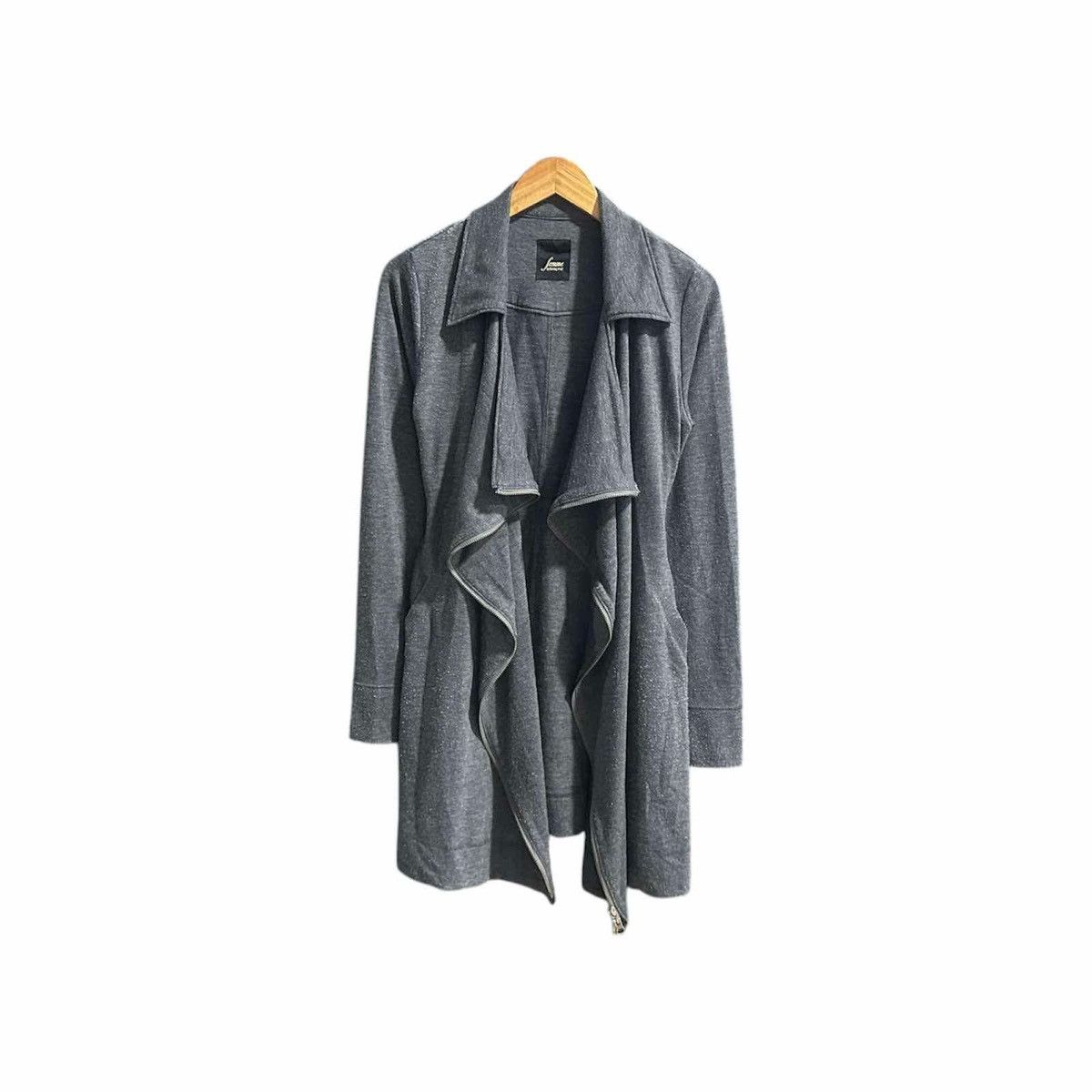 Designer × Japanese Brand × Tornado Mart 🔥Rare Y2K Archived Tornado Mart Jacket Waterfall Ruffled Size US L / EU 52-54 / 3 - 3 Thumbnail