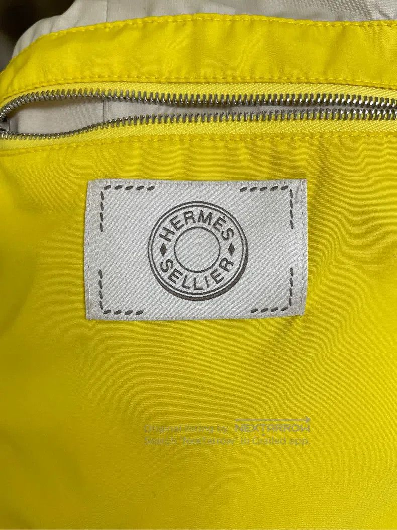 Hermes Hermes Puffer Vest Yellow Size L / US 10 / IT 46 - 3 Thumbnail
