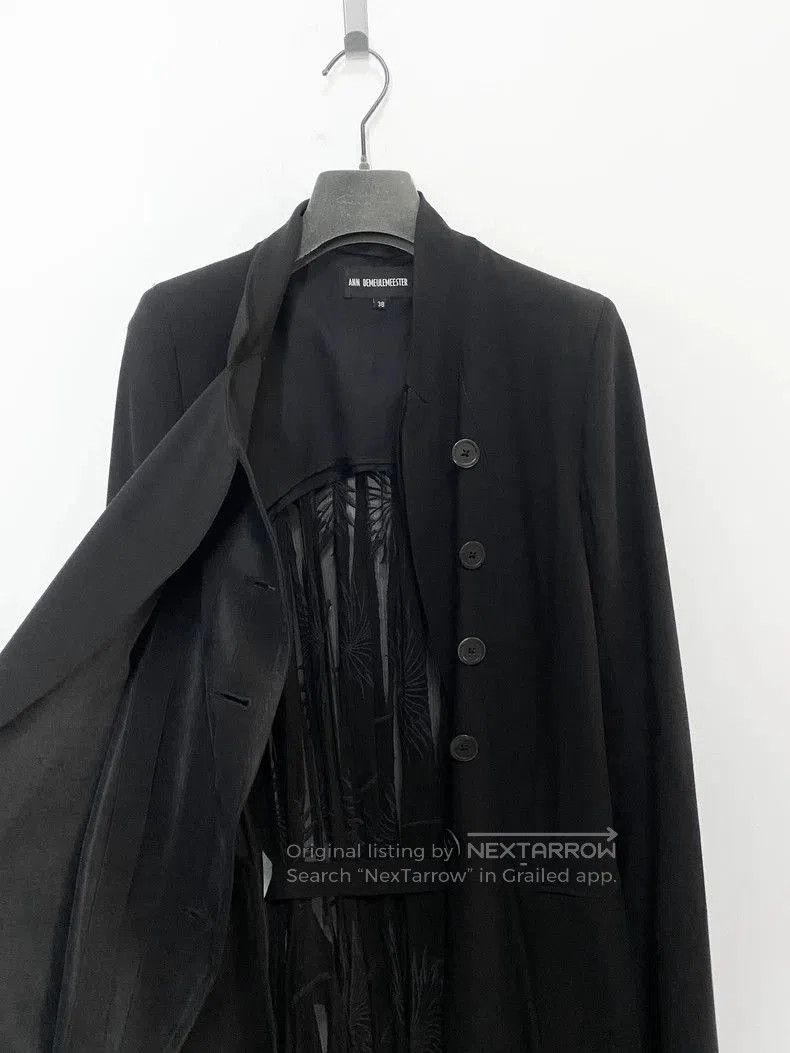 Ann Demeulemeester Ann Demeulemeester Embroidered Coat. Size US S / EU 44-46 / 1 - 6 Thumbnail