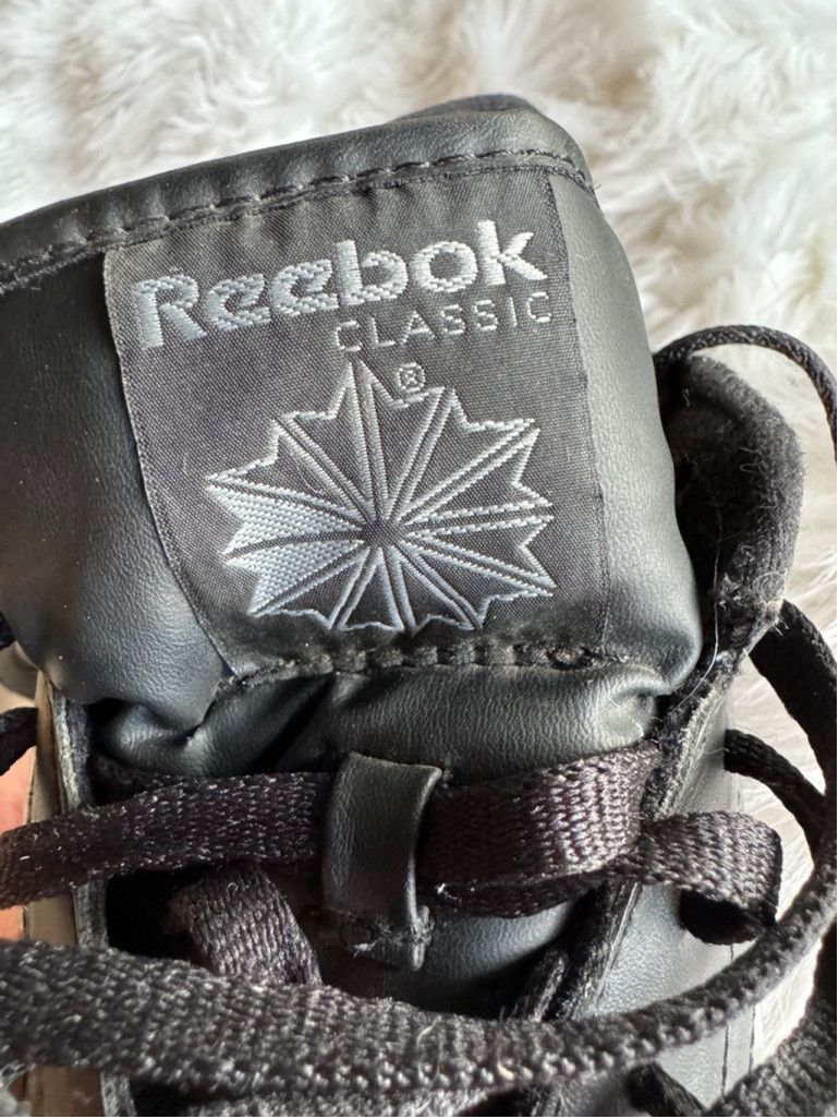 Reebok Reebok | Classic Leather Black/Grey Athletic Shoes | Size 13 Size US 13 / EU 46 - 11 Thumbnail