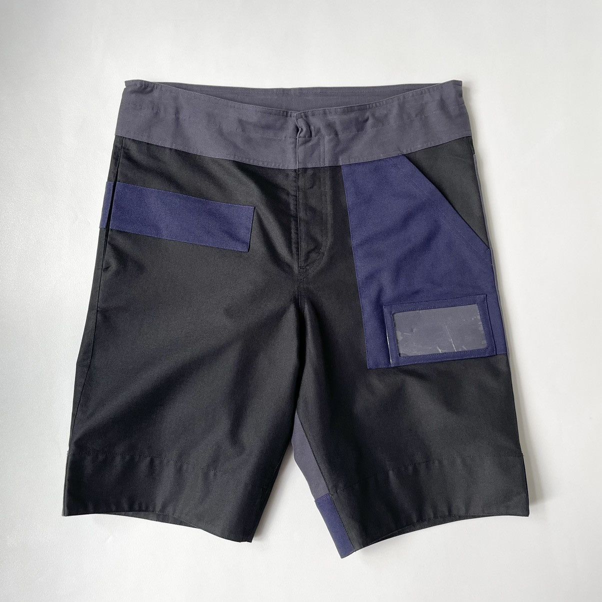 S/S 16 Patchwork Tech Nylon Shorts