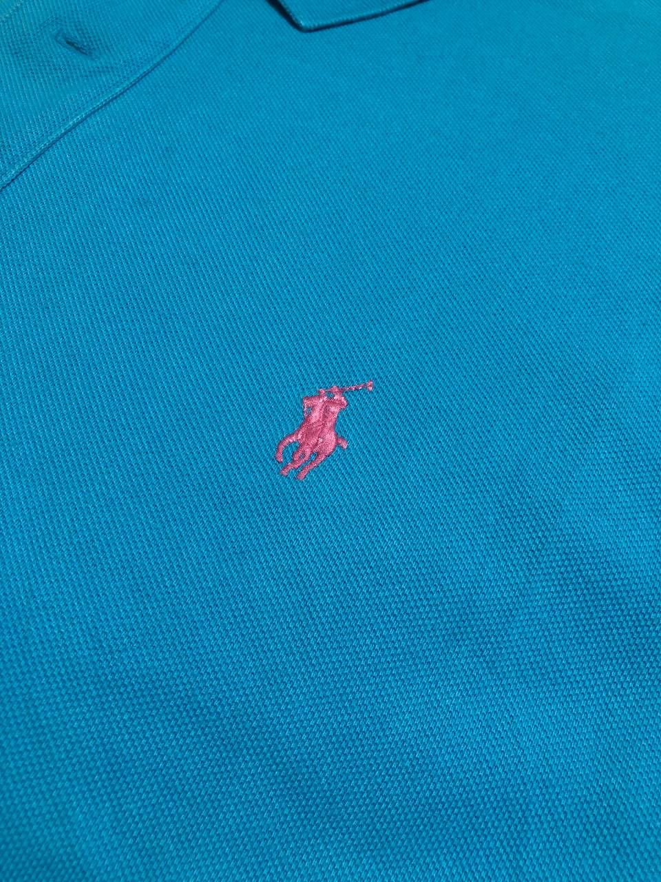 Polo Ralph Lauren × Vintage Vintage 90s Polo Ralph Lauren Jeans Co Bike Graphic T Shirt Size US XXL / EU 58 / 5 - 9 Thumbnail