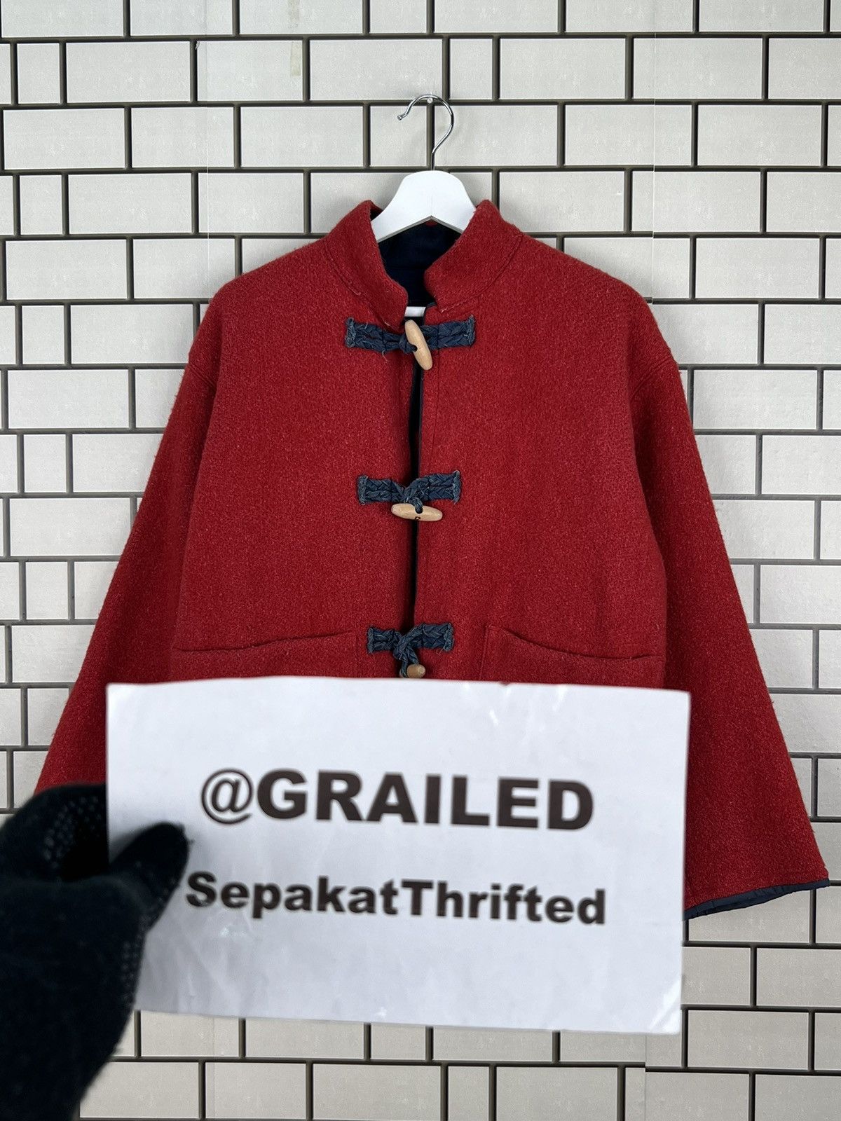 Japanese Brand × Vintage Vintage R Japanese Brand Wool Jacket Size US M / EU 48-50 / 2 - 21 Thumbnail