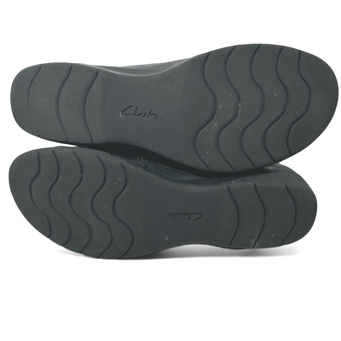 Clarks Clarks Cheyn Madi Black Leather Loafers Flats Womens 8.5 Size US 8.5 / IT 38.5 - 6 Thumbnail