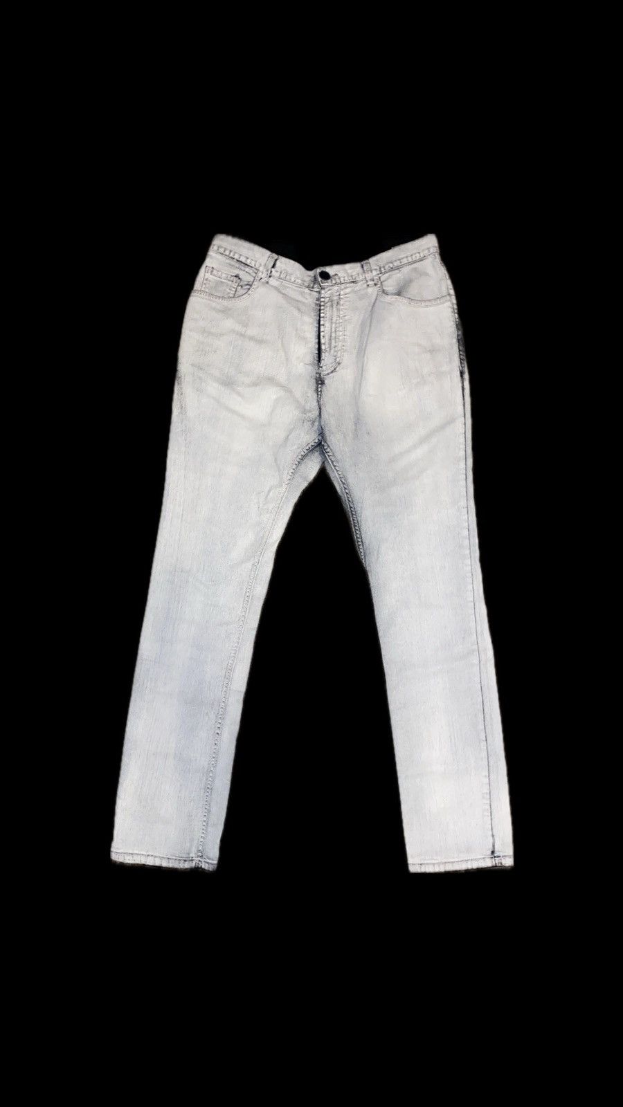 image of Andrea Yaaqov Andrea Ya’Aqov Painter White Jeans, Men's (Size 32)