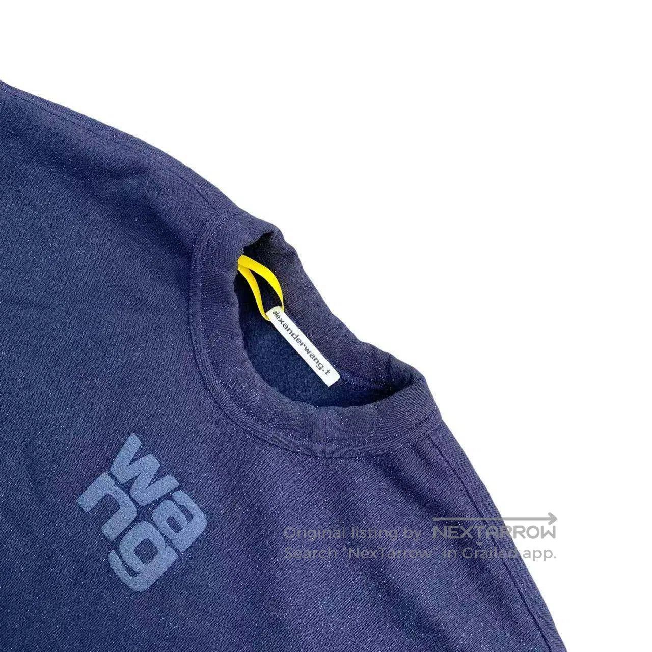 Alexander Wang Alexander Wang Letter logo crew neck sweatshirt| Size L / US 10 / IT 46 - 3 Thumbnail