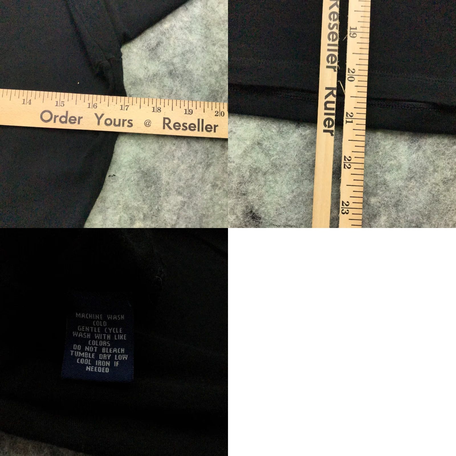 Chaps Chaps Shirt Womens Large Black Long Sleeve V-Neck Top Stretch - T-Shirt - Regular - women - Large - Black - Chaps V-Neck shirt - 60 day return policy Size L / US 10 / IT 46 - 8 Thumbnail