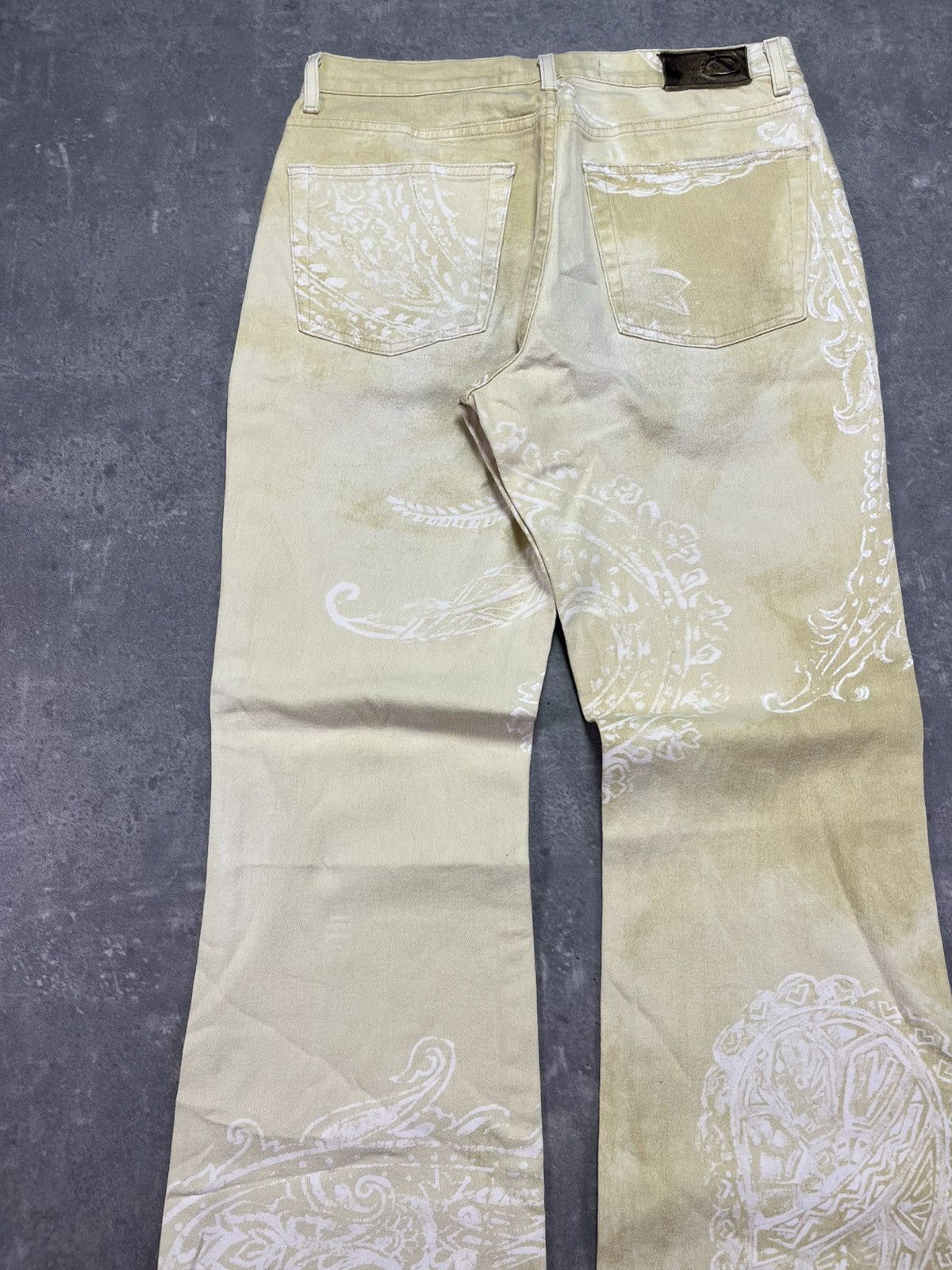 Just Cavalli AW03 Just Cavalli Astrology Tribal Jeans 30 Bandana Paisley Size US 30 / EU 46 - 11 Thumbnail
