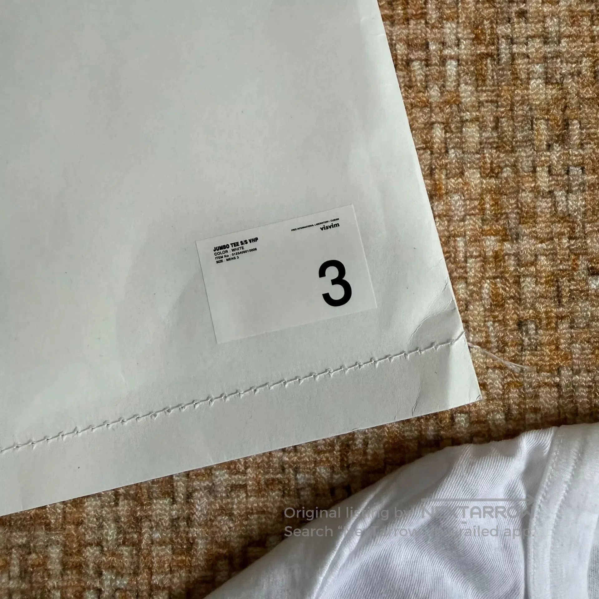 Visvim visvim jumbo tee s/s vhp short sleeve. Size US L / EU 52-54 / 3 - 7 Thumbnail