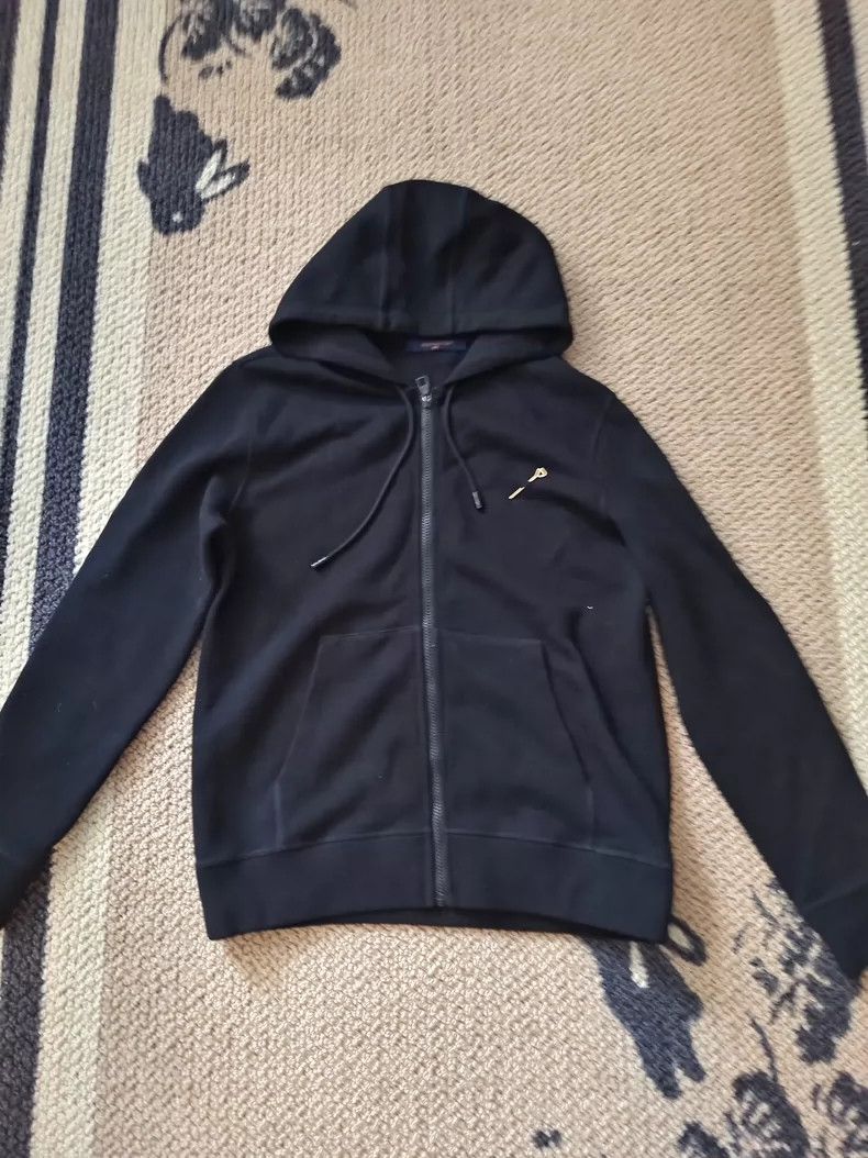 Louis Vuitton Black hooded sweatshirt
