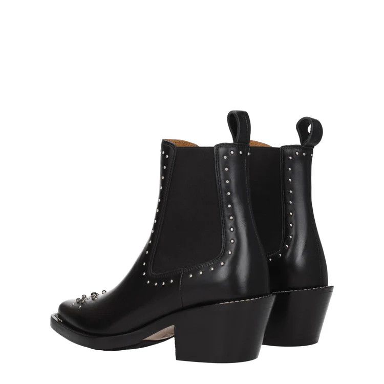 Chloe o1y0825 Ankle Boots in Black Size US 7 / IT 37 - 3 Thumbnail