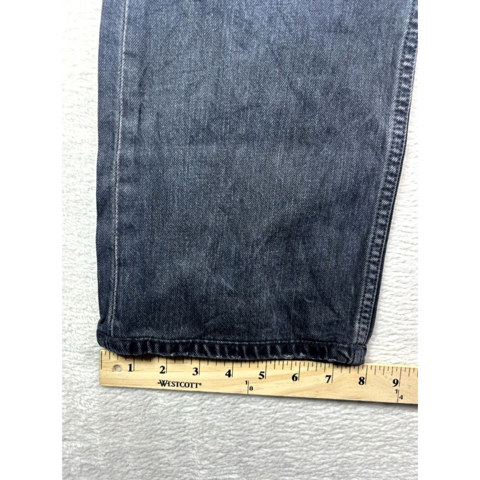 Levi's VINTAGE Levi's 511 Jeans Men 38x34 Slim Blue Denim Distressed Dark Wash Size US 38 / EU 54 - 5 Thumbnail