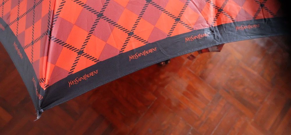 Yves Saint Laurent Yves Saint Laurent Folding Umbrella Size ONE SIZE - 2 Thumbnail