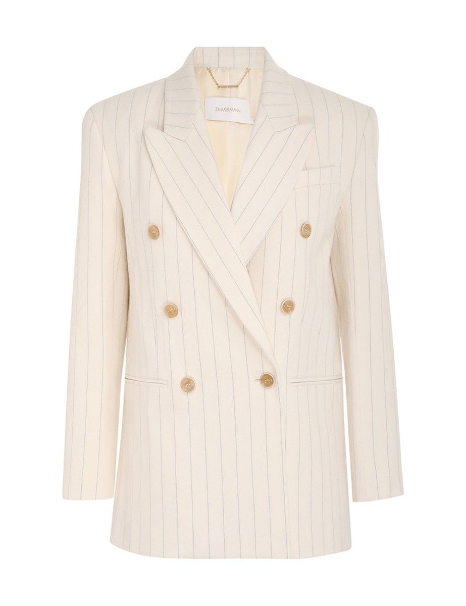 oc11z0225 Luminosity Relaxed Jacket in Ivory