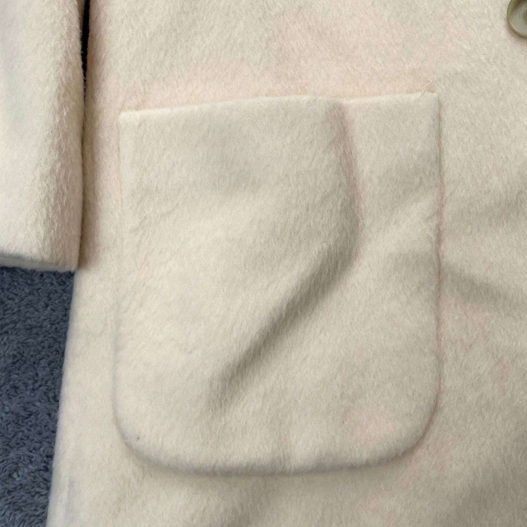 Neiman Marcus VINTAGE Neiman Marcus Coat Womens 12 White Cashmere Cream Trench Jacket Regency Jacket Coat Dresswear Regular Womens Size XL / US 12-14 / IT 48-50 - 6 Thumbnail