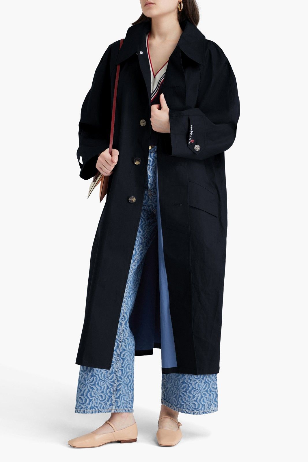 MARNI Water Repellent Trench Coat
