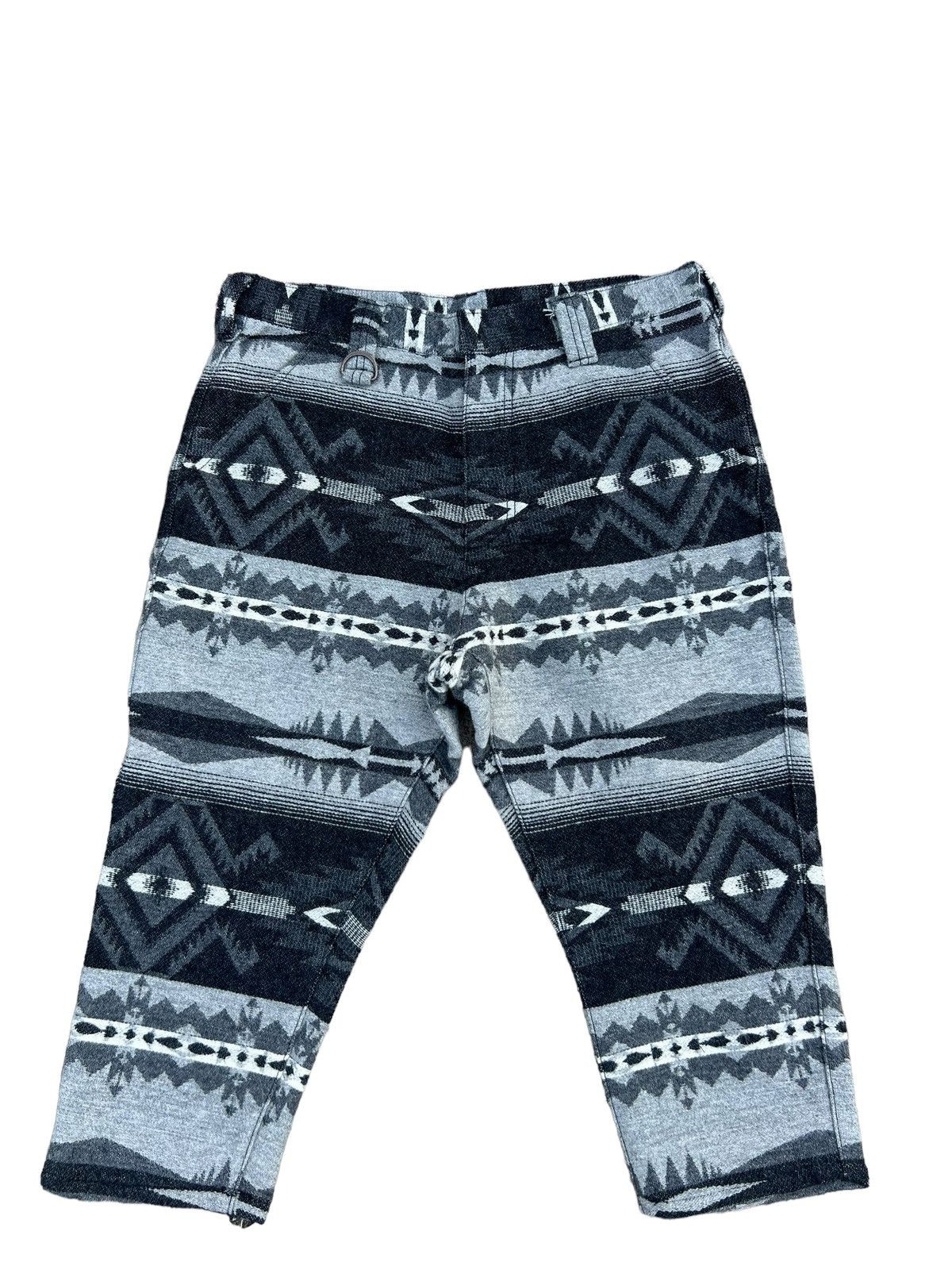 Japanese Brand Rehacer Japan Native Navajo Wool Cropped Pant Size US 30 / EU 46 - 1 Thumbnail