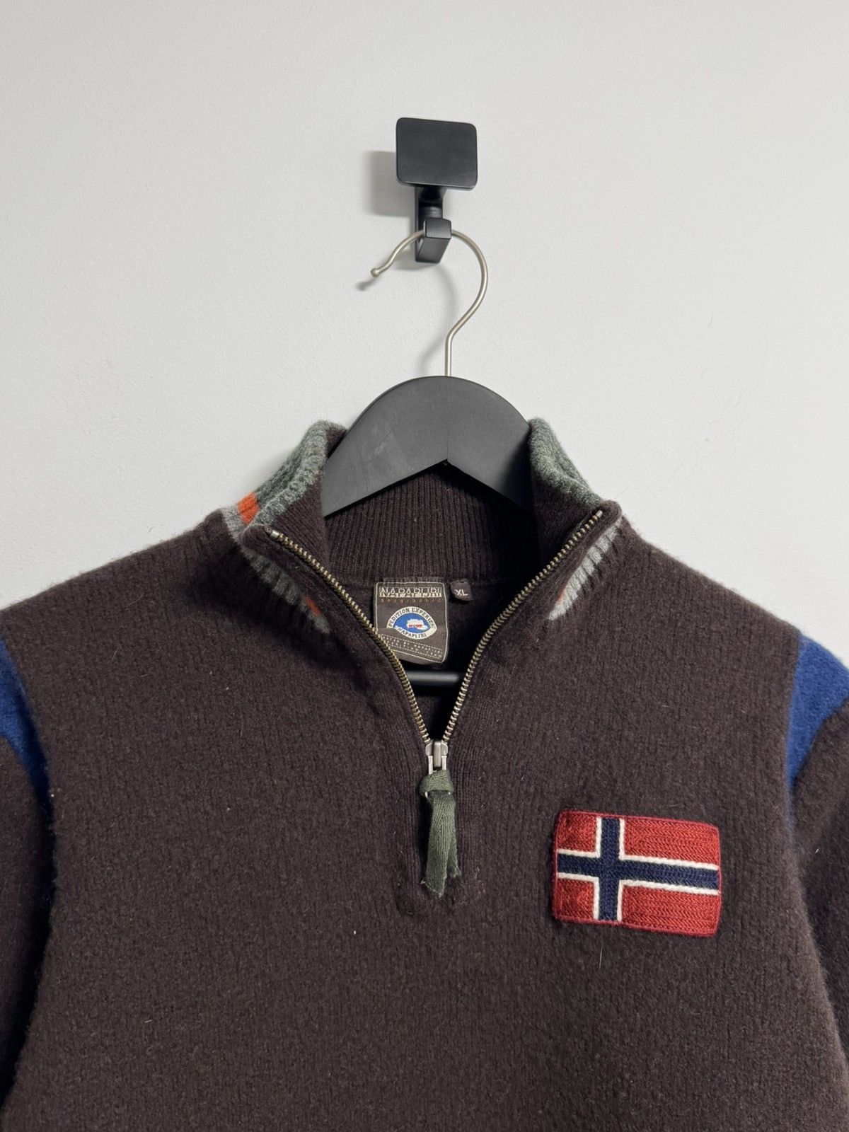 Napapijri 🇳🇴Napapijri Vintage Sweater Y2K style Knitted Rare Size US XS / EU 42 / 0 - 4 Thumbnail