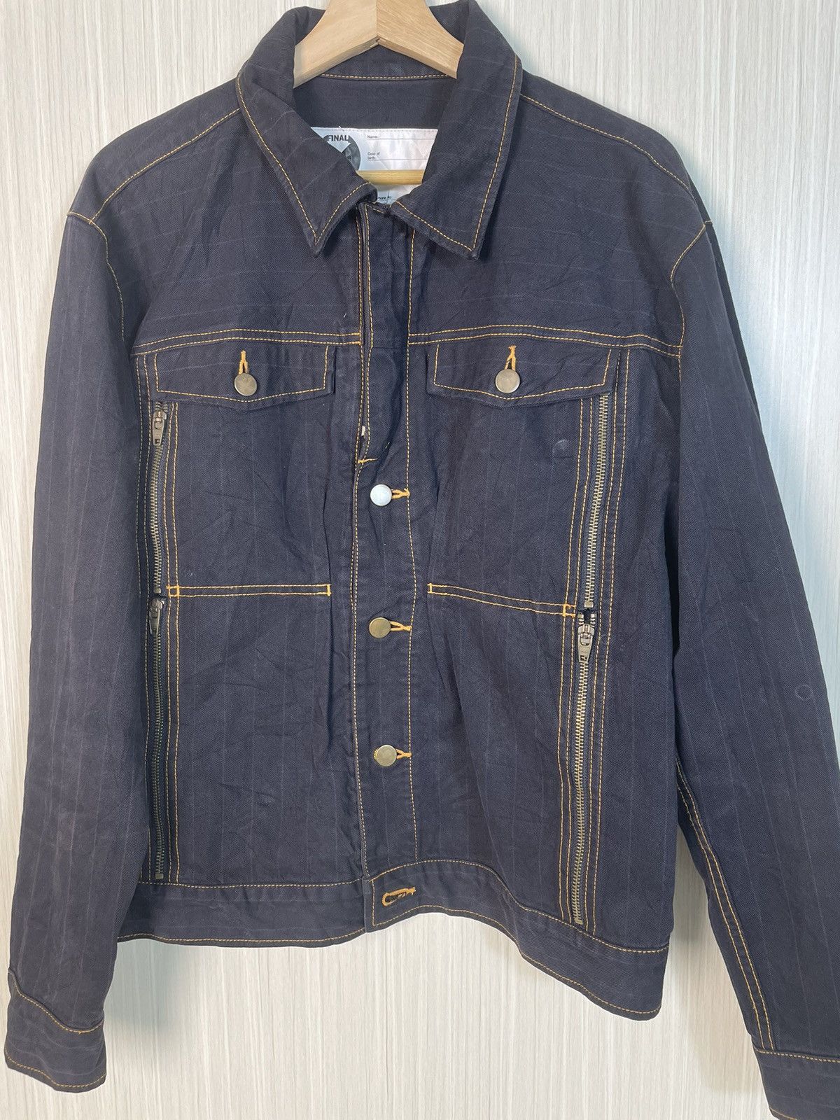 Final Home Vintage Final Home Denim Jacket Rare Jacket Size US M / EU 48-50 / 2 - 3 Thumbnail