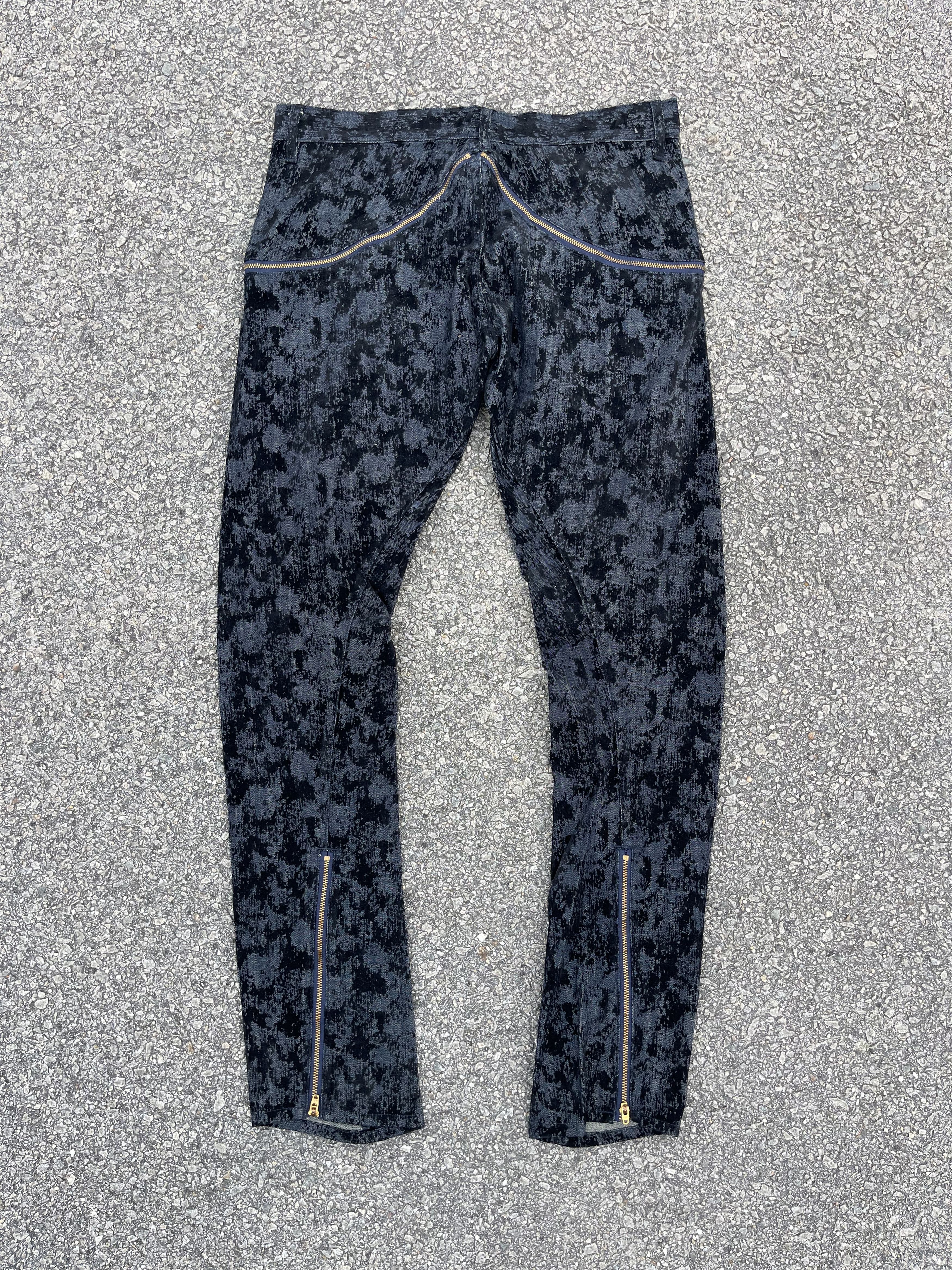 If Six Was Nine × Le Grande Bleu (L.G.B.) stof japanese brand long zipper Satin Project Rare Size US 32 / EU 48 - 17 Thumbnail
