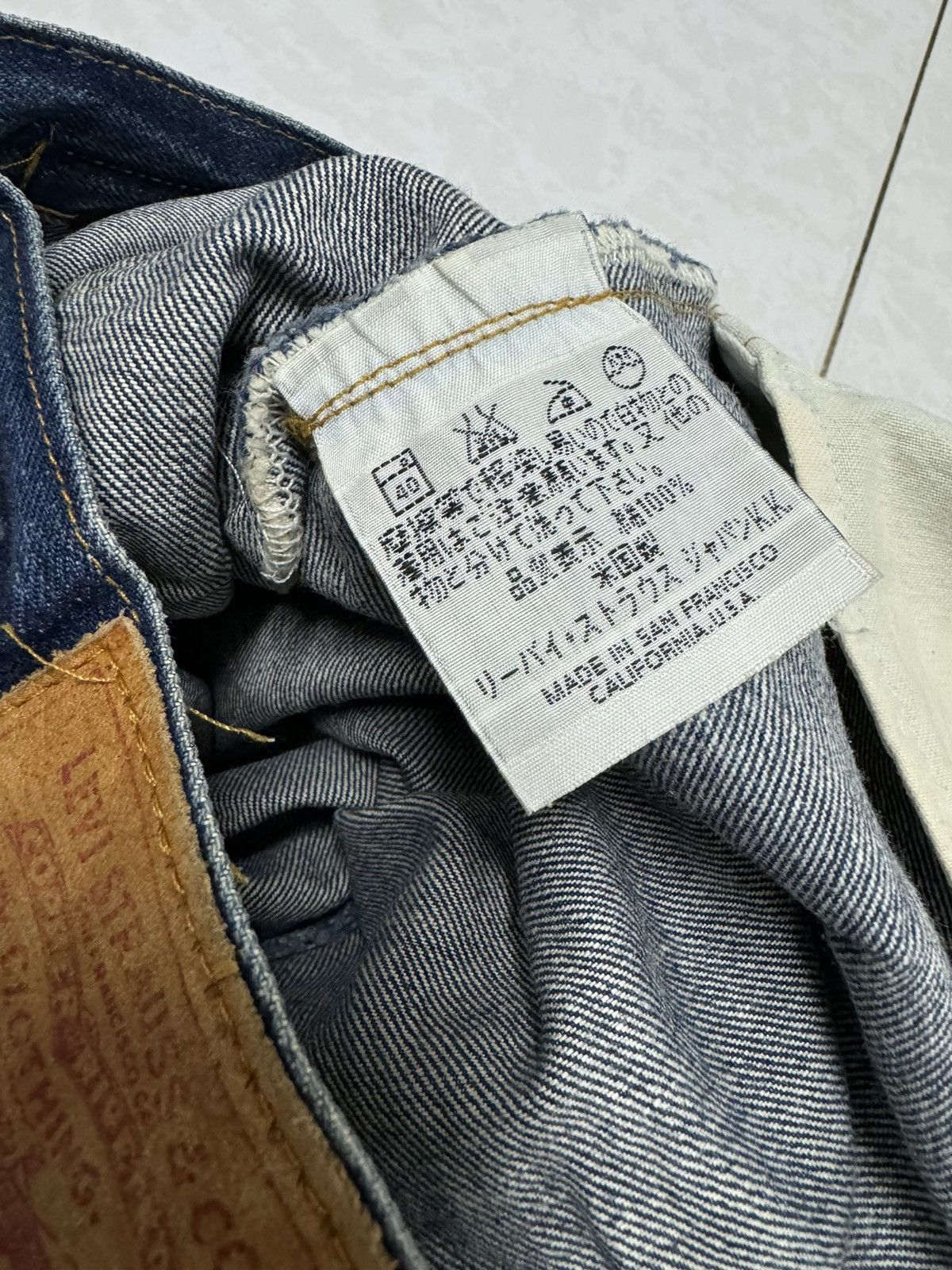 Levi's (J81) LEVIS 201 XX Size US 30 / EU 46 - 16 Thumbnail
