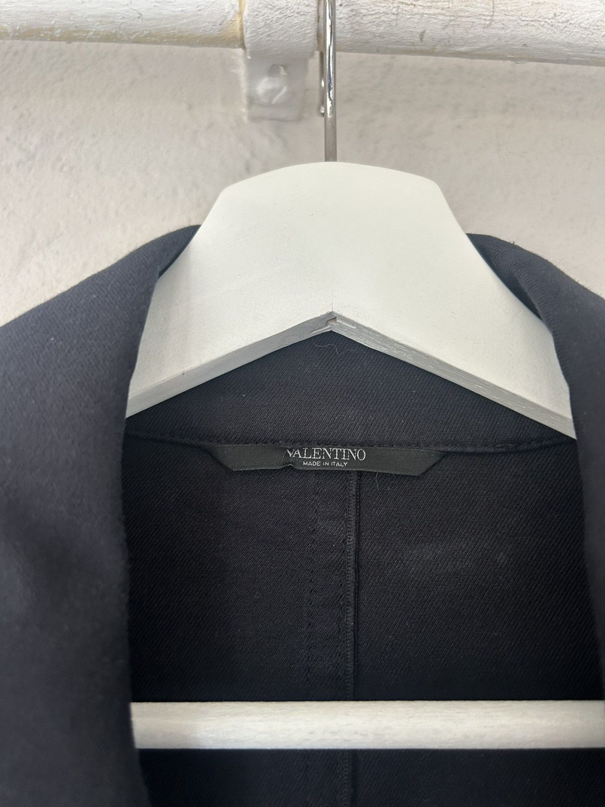Valentino Navy Peacoat with Military-Inspired Detailing Size US M / EU 48-50 / 2 - 7 Thumbnail