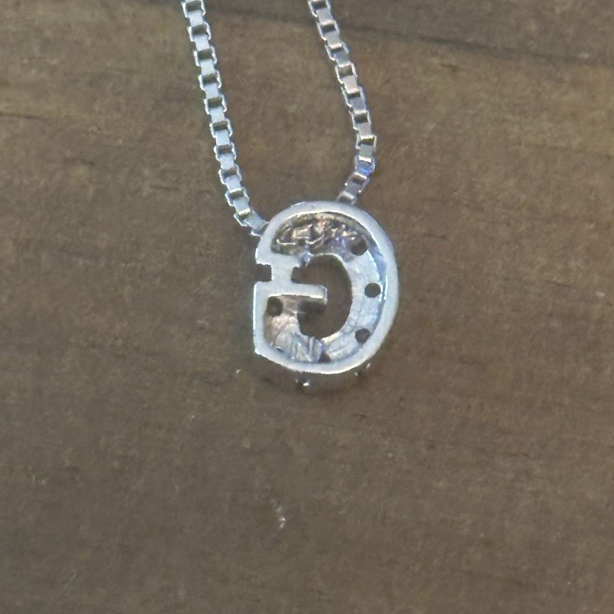 Other × Vintage Vintage Nadri silver tone CZ initial letter G necklace Size ONE SIZE - 4 Thumbnail