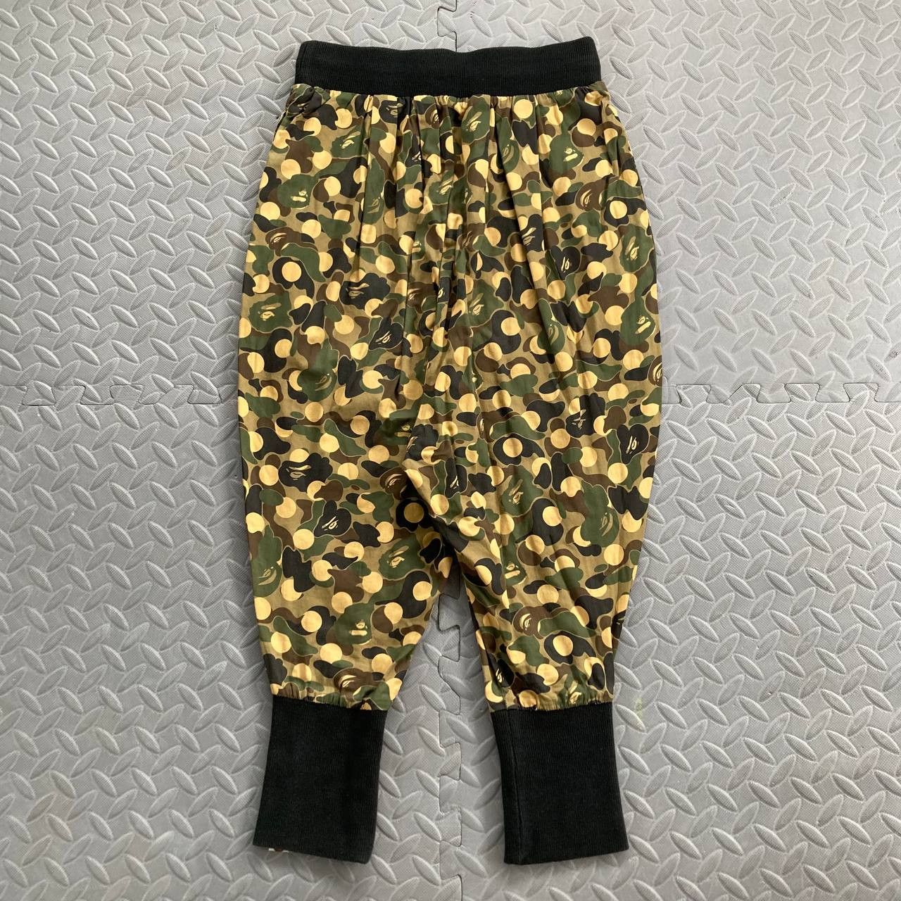 Bape ABC Camou Drop Crotch Harem Pants Size 26" / US 2 / IT 38 - 3 Thumbnail