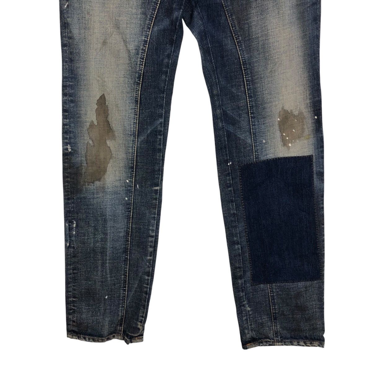Dsquared2 📌Vintage Patchwork Denim Jeans Dsquared2 Made in Italy Size US 38 / EU 54 - 6 Thumbnail
