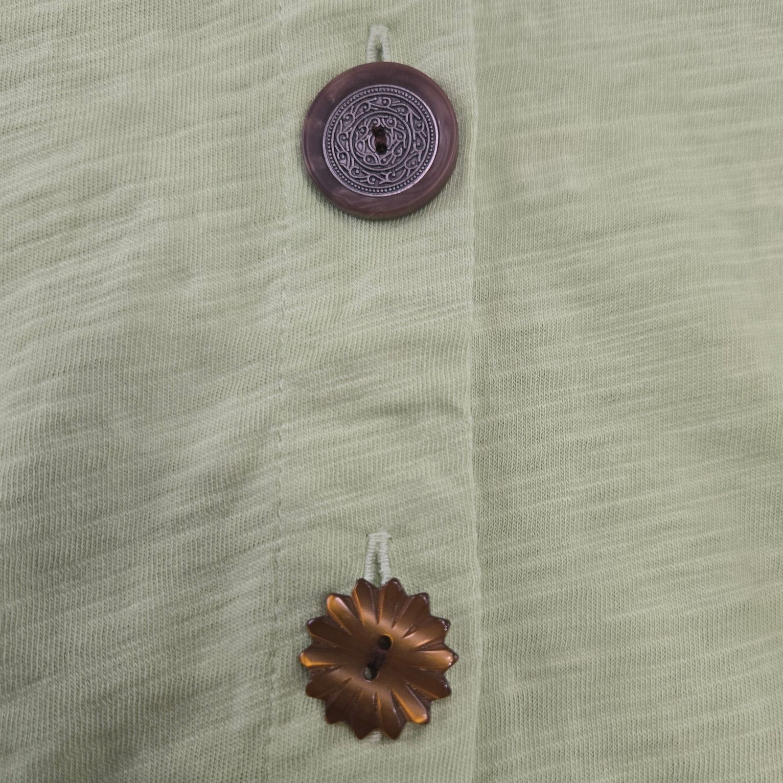 Other Green Button Front Lightweight Cardigan Size Small Size S / US 4 / IT 40 - 6 Thumbnail