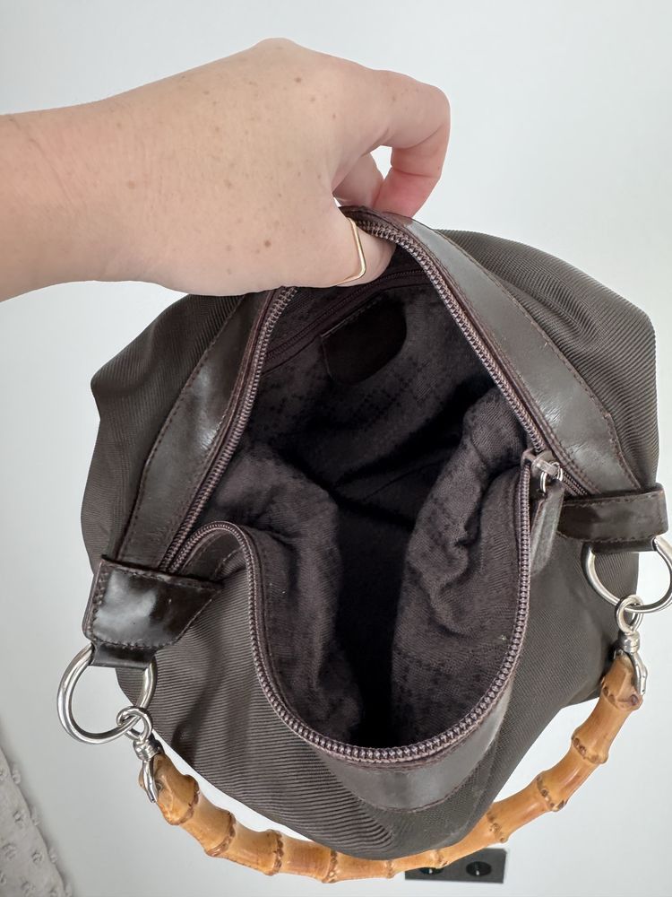 Gucci Gucci Vintage Canvas Bag Size ONE SIZE - 4 Thumbnail