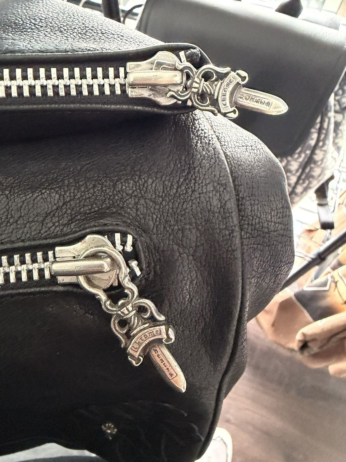 Chrome Hearts Chrome Hearts Baby Fat Cross Patch Black Crossbody Bag Size ONE SIZE - 10 Thumbnail