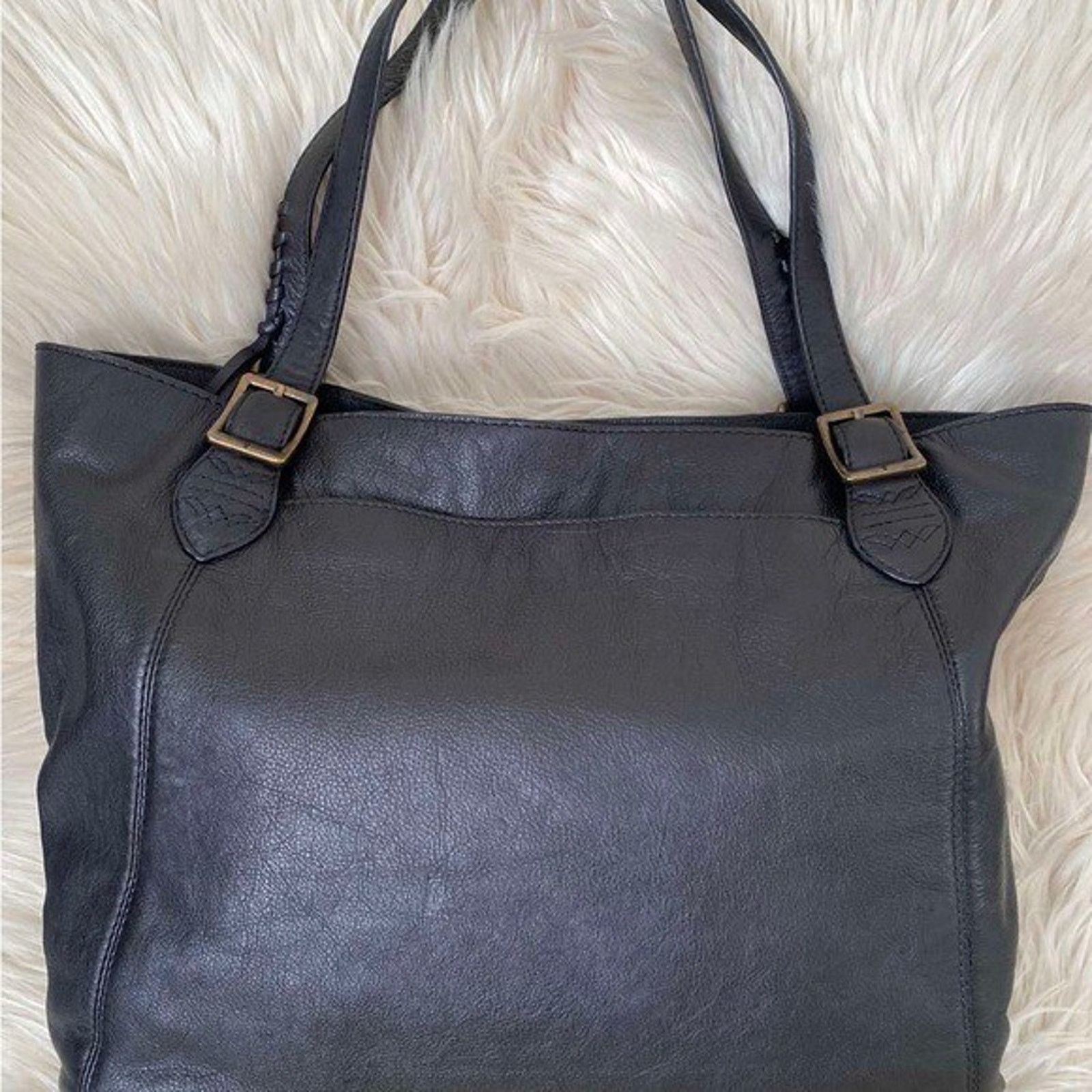 Frye Frye large Melissa gray shoulder bag large tote A000497 Size ONE SIZE - 13 Thumbnail