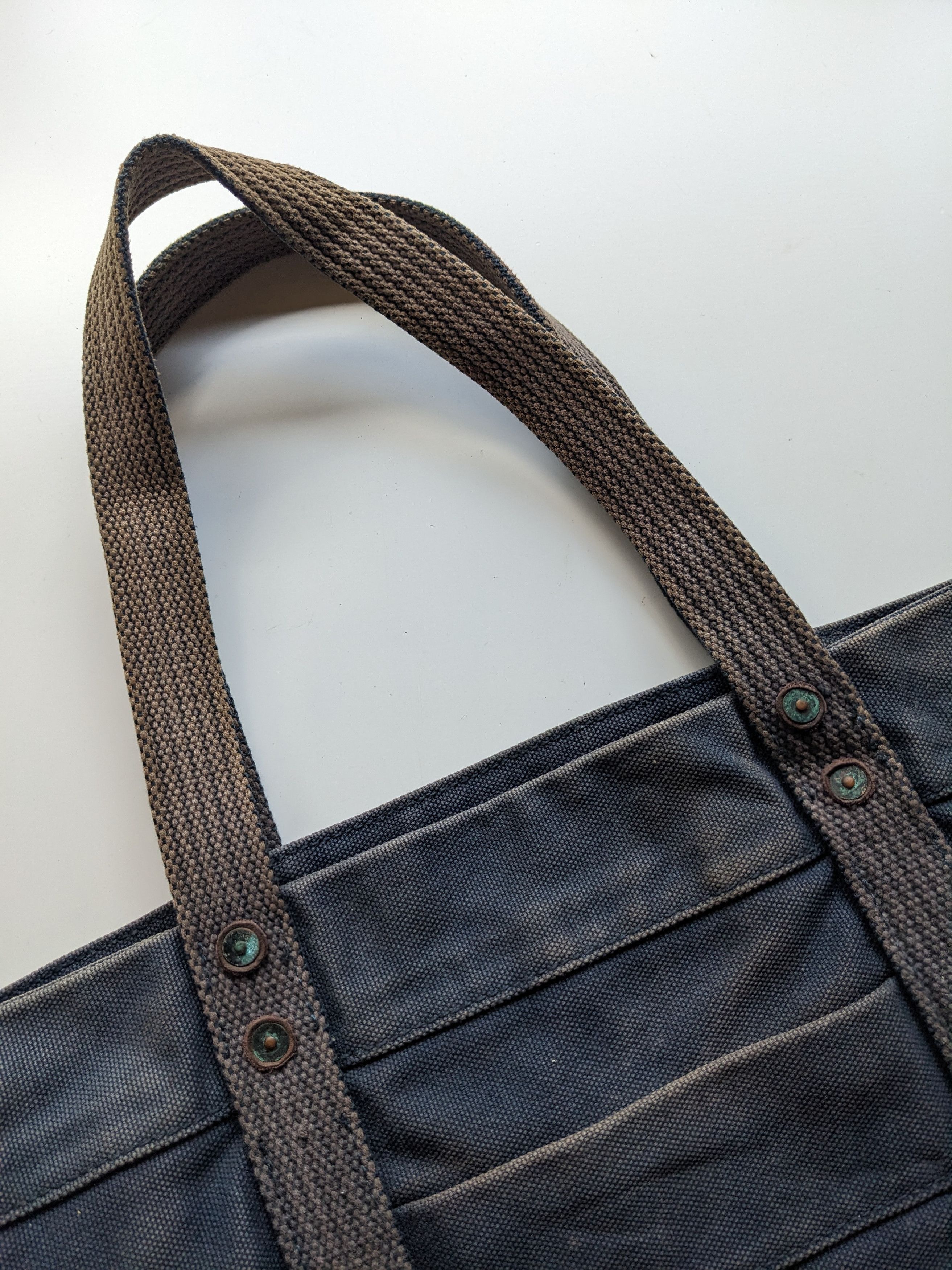 Polo Ralph Lauren Polo Ralph Lauren Double RL duck canvas tote bag Size ONE SIZE - 4 Thumbnail