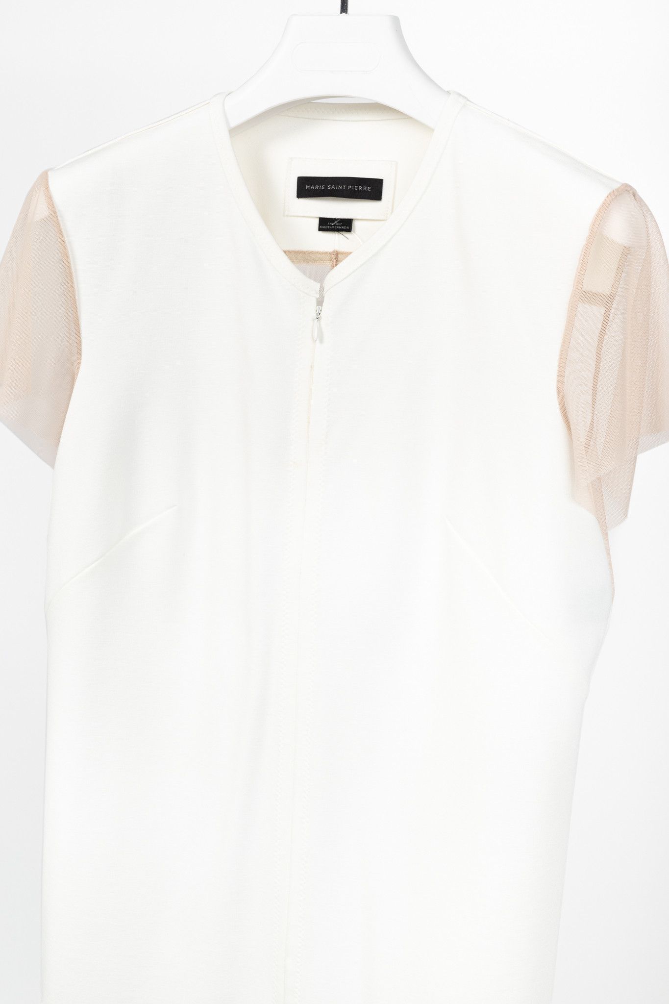 Marie Saint Pierre Marie Saint Pierre Nusar Jersey Mesh-Trim Jacket Size XL / US 12-14 / IT 48-50 - 3 Thumbnail