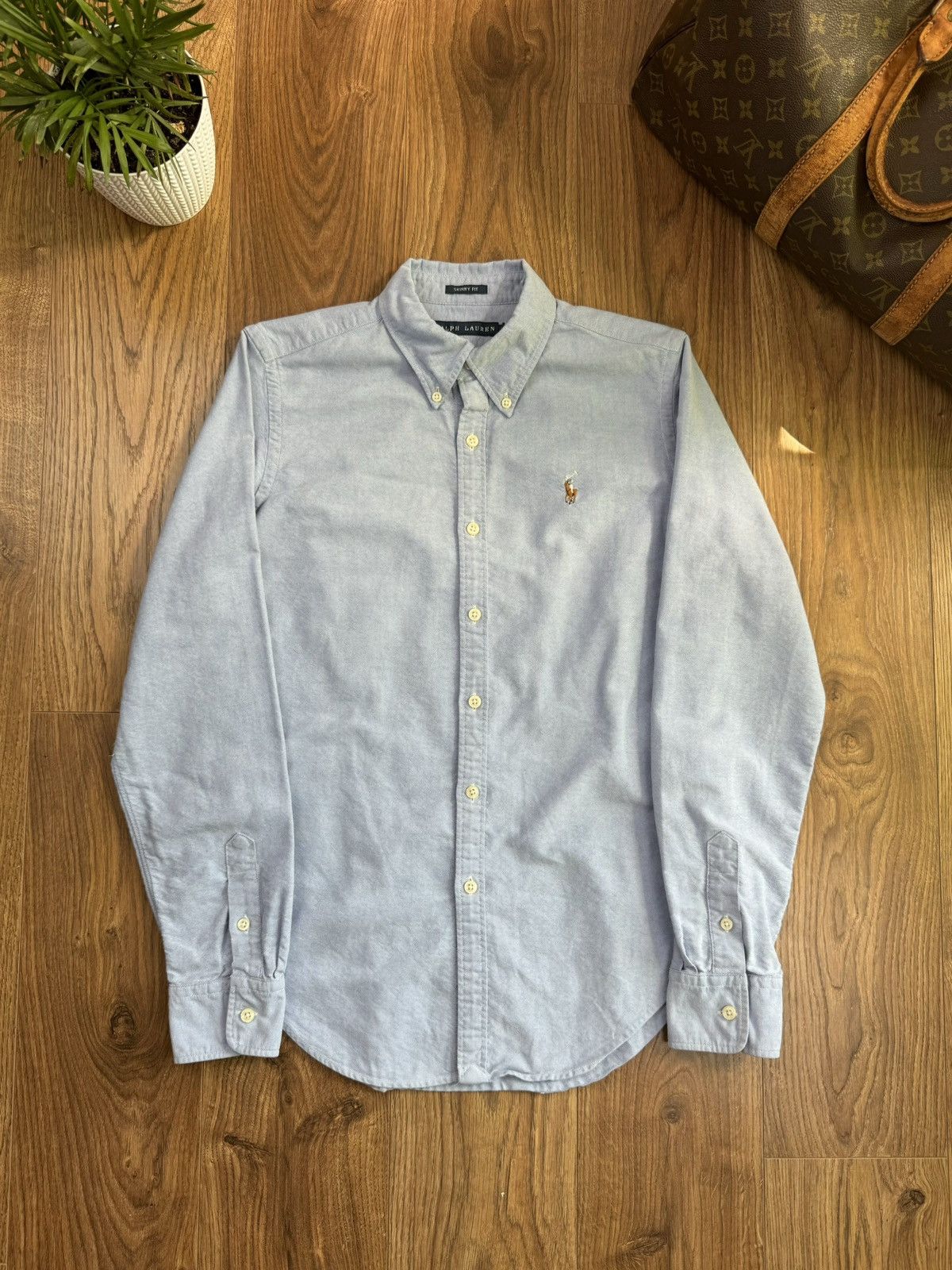 Polo Ralph Lauren Pretty shirt Polo Ralph Lauren Oxford original casual item Size S / US 4 / IT 40 - 1 Thumbnail