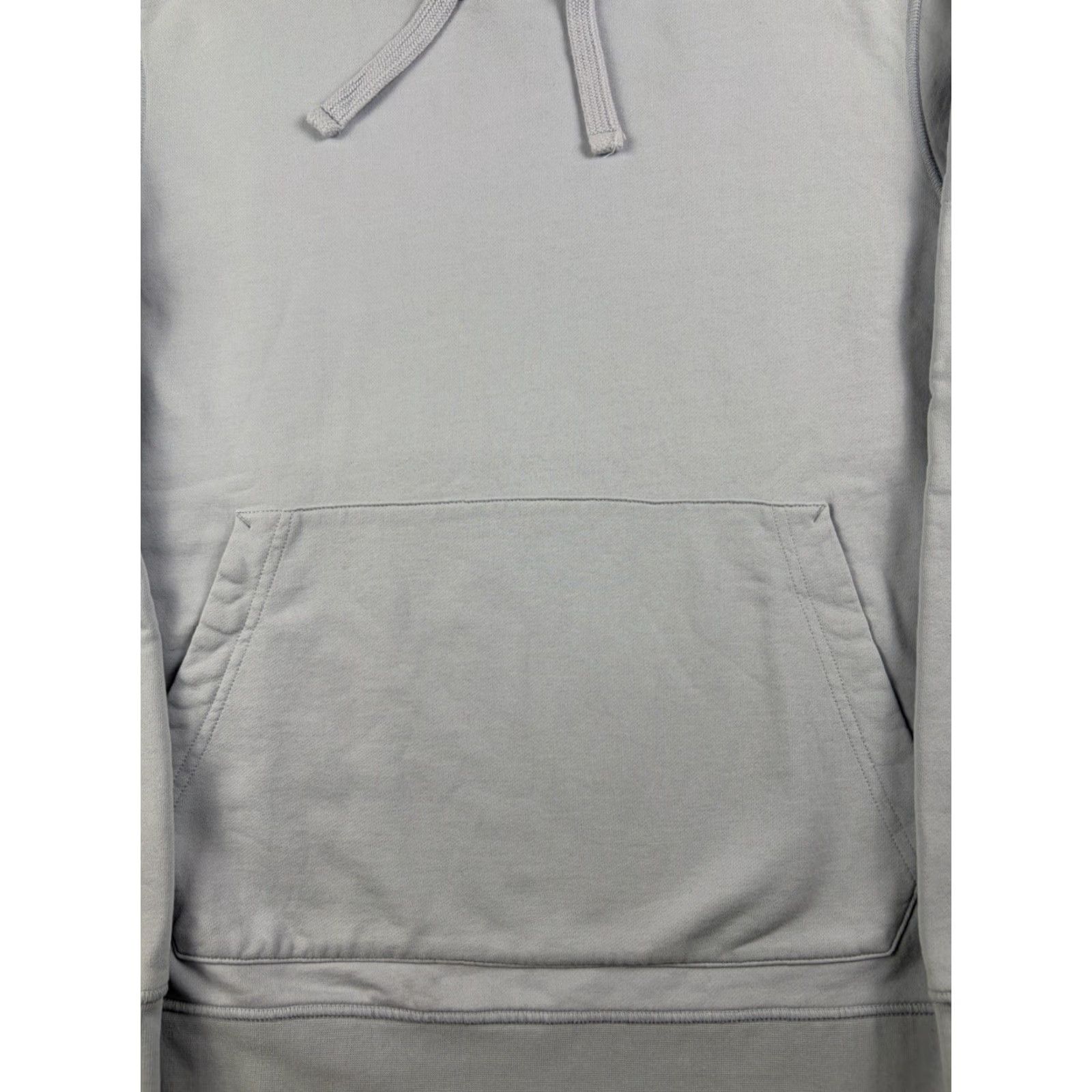 Stone Island Hoodie Mens L Blue/gray Pullover Drawstring Logo Shirt