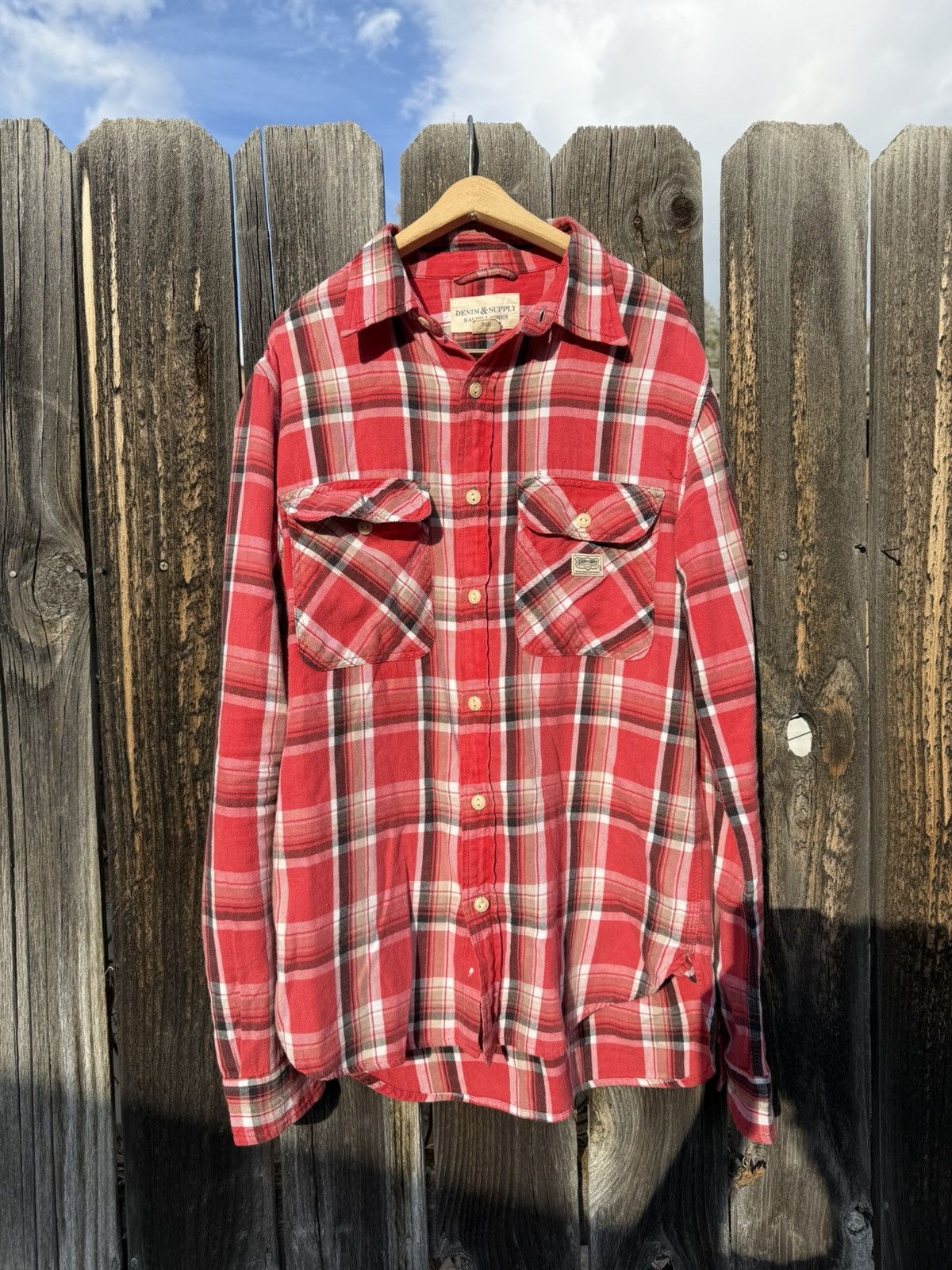 Ralph Lauren Denim & Supply Red Flannel