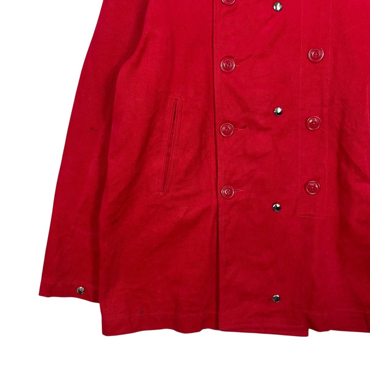 Engineered Garments Engineered Garments Red Double Breasted Jacket Size US M / EU 48-50 / 2 - 3 Thumbnail