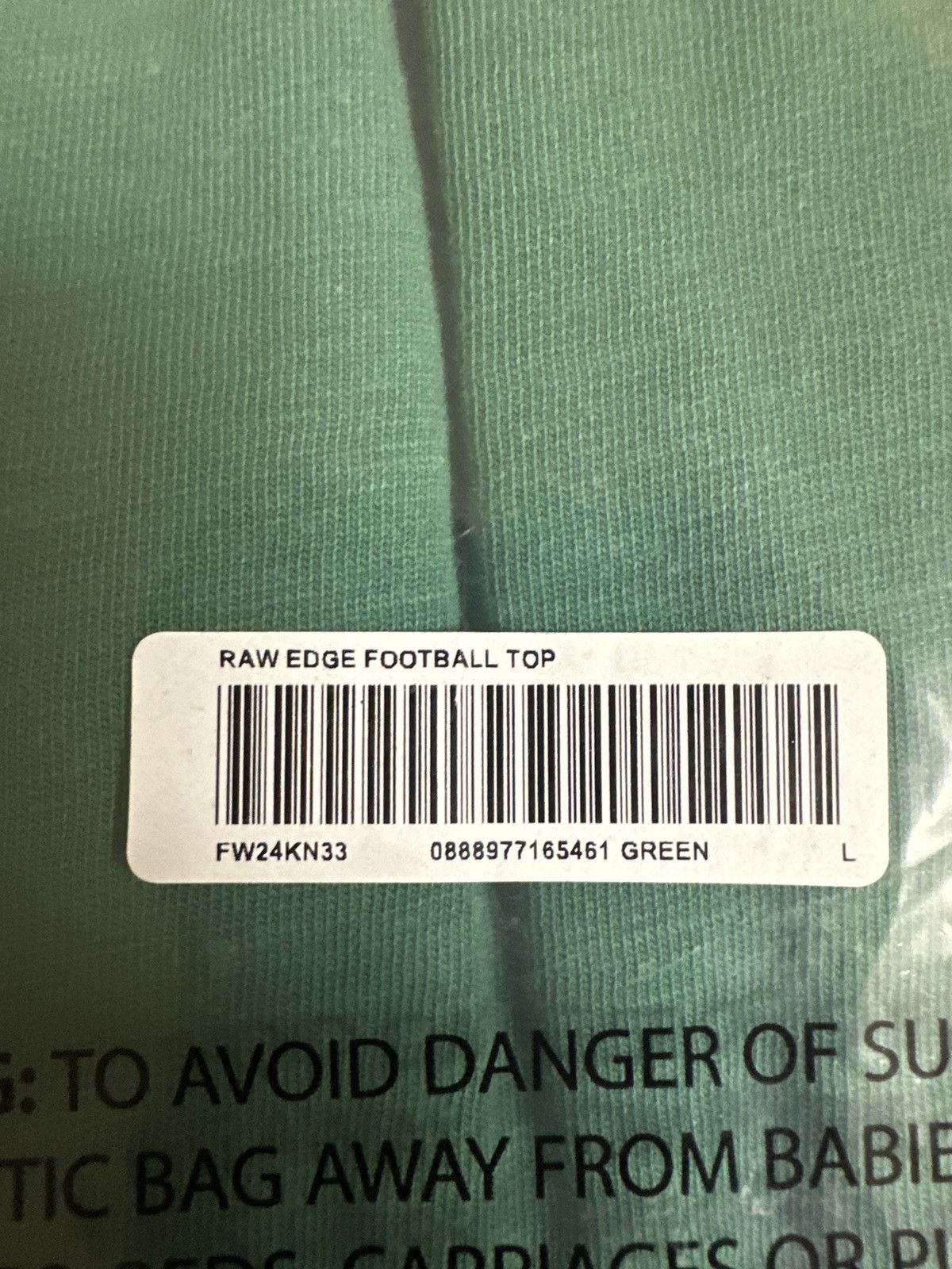 Supreme Supreme Raw Edge Football Top Size US L / EU 52-54 / 3 - 4 Thumbnail