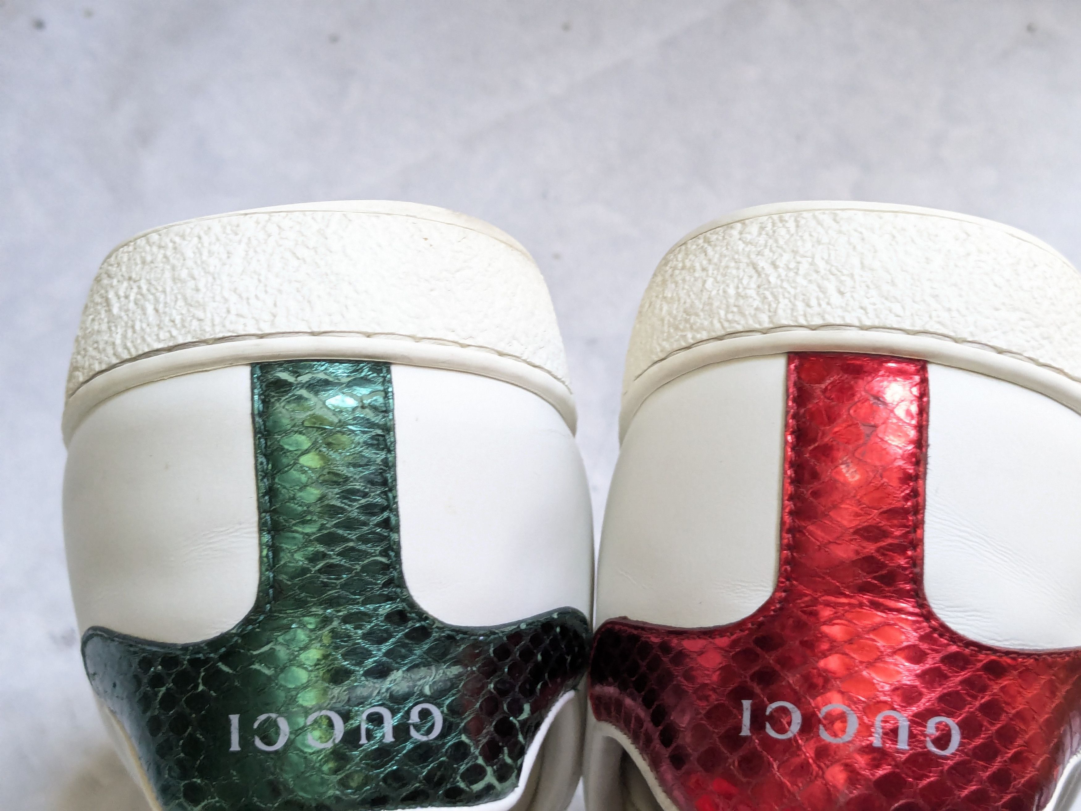 Gucci Gucci Ace Sneakers 10.5 White Leather Low 429446 Size US 10.5 / EU 43-44 - 15 Thumbnail