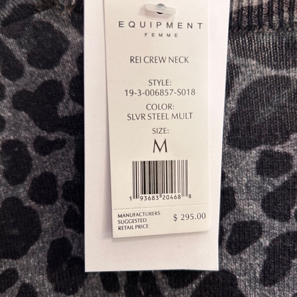 Equipment Women's Equipment Sweater, M, Gray Size M / US 6-8 / IT 42-44 - 7 Thumbnail