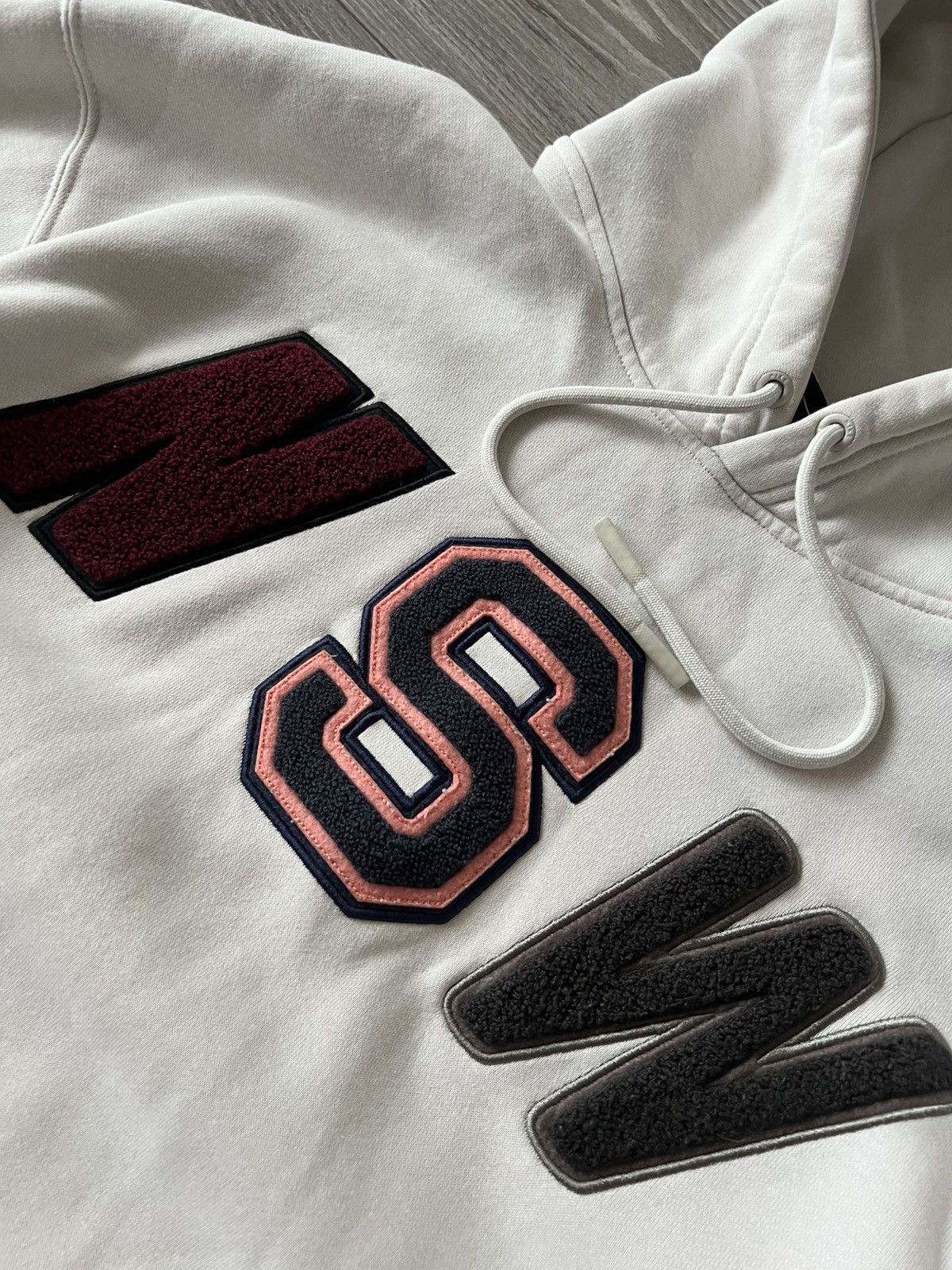 Nike ‼️Nike NSW Flanel Teddy Logo Rare Oversize Hoodie‼️ Size US S / EU 44-46 / 1 - 6 Thumbnail