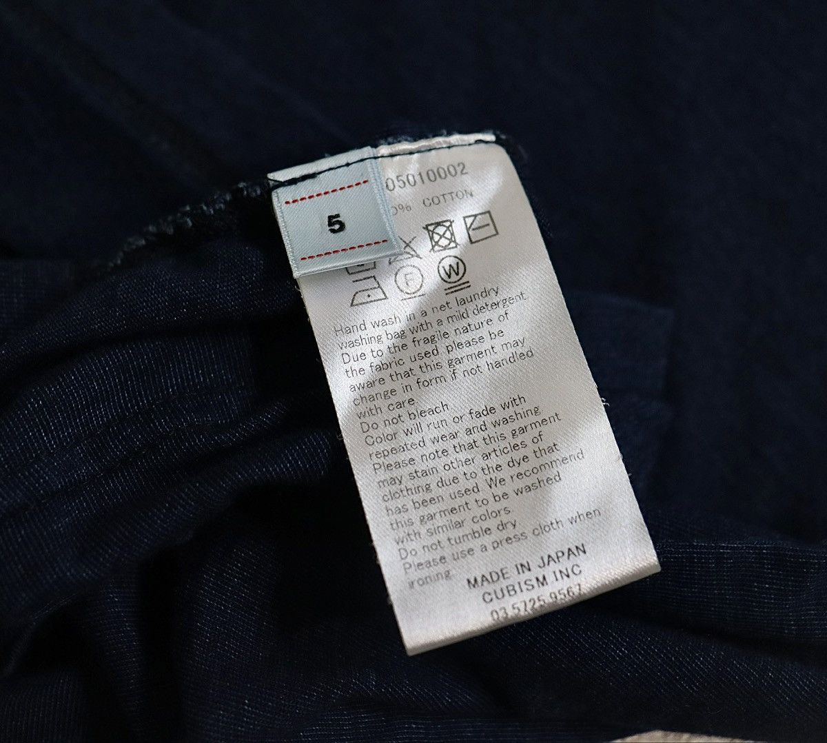 Visvim Visvim 20ss Jumbo Tee N.D. Dk.indigo Size US XXL / EU 58 / 5 - 7 Thumbnail