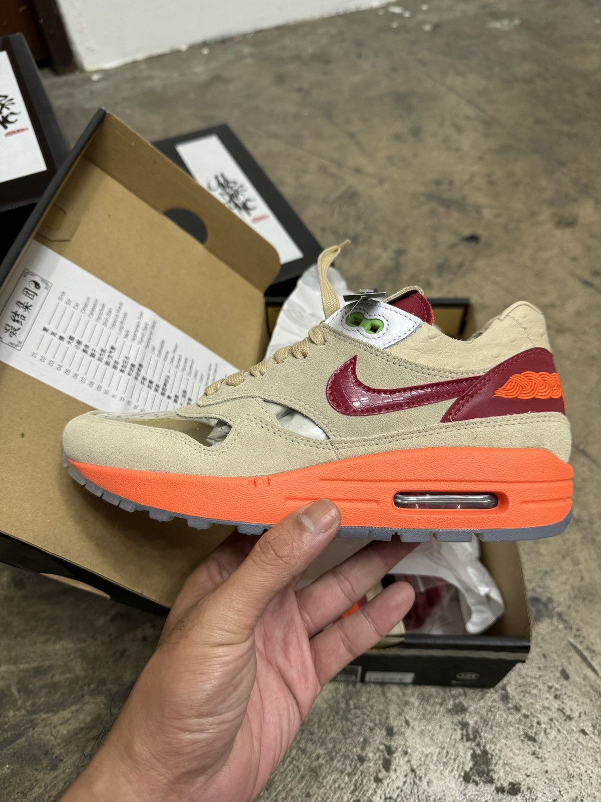 Nike Air Max Clot Kiss of Death KOD Patta OG Bape Supreme