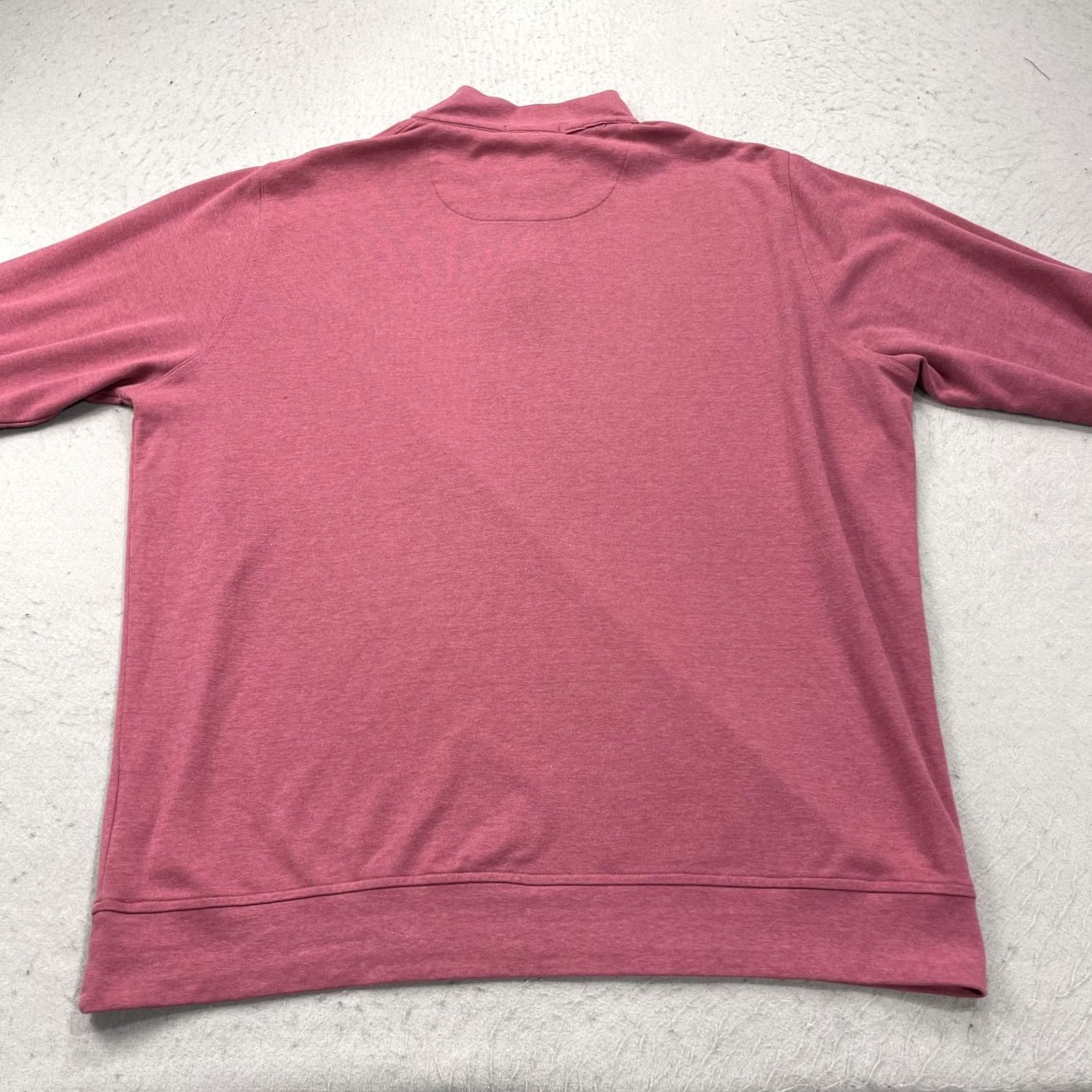 Peter Millar Peter Millar Sweater Mens 2XL Pullover 1/4 Zip Golf Crown Comfort Interlock Purple Knit Mock Neck Casual Weathered 2000s Mens Size US XXL / EU 58 / 5 - 7 Thumbnail