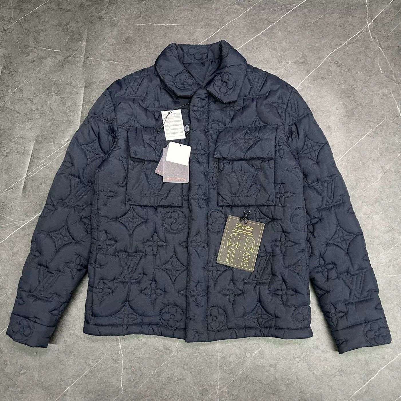 Louis Vuitton Louis Vuitton Cotton Heavy Coat 46 Men Size US L / EU 52-54 / 3 - 1 Thumbnail