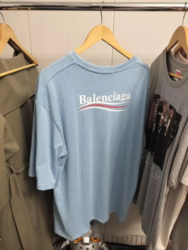 Balenciaga Balenciaga Political Campaign Coke Print Regular Crew Neck Size US L / EU 52-54 / 3 - 4 Thumbnail