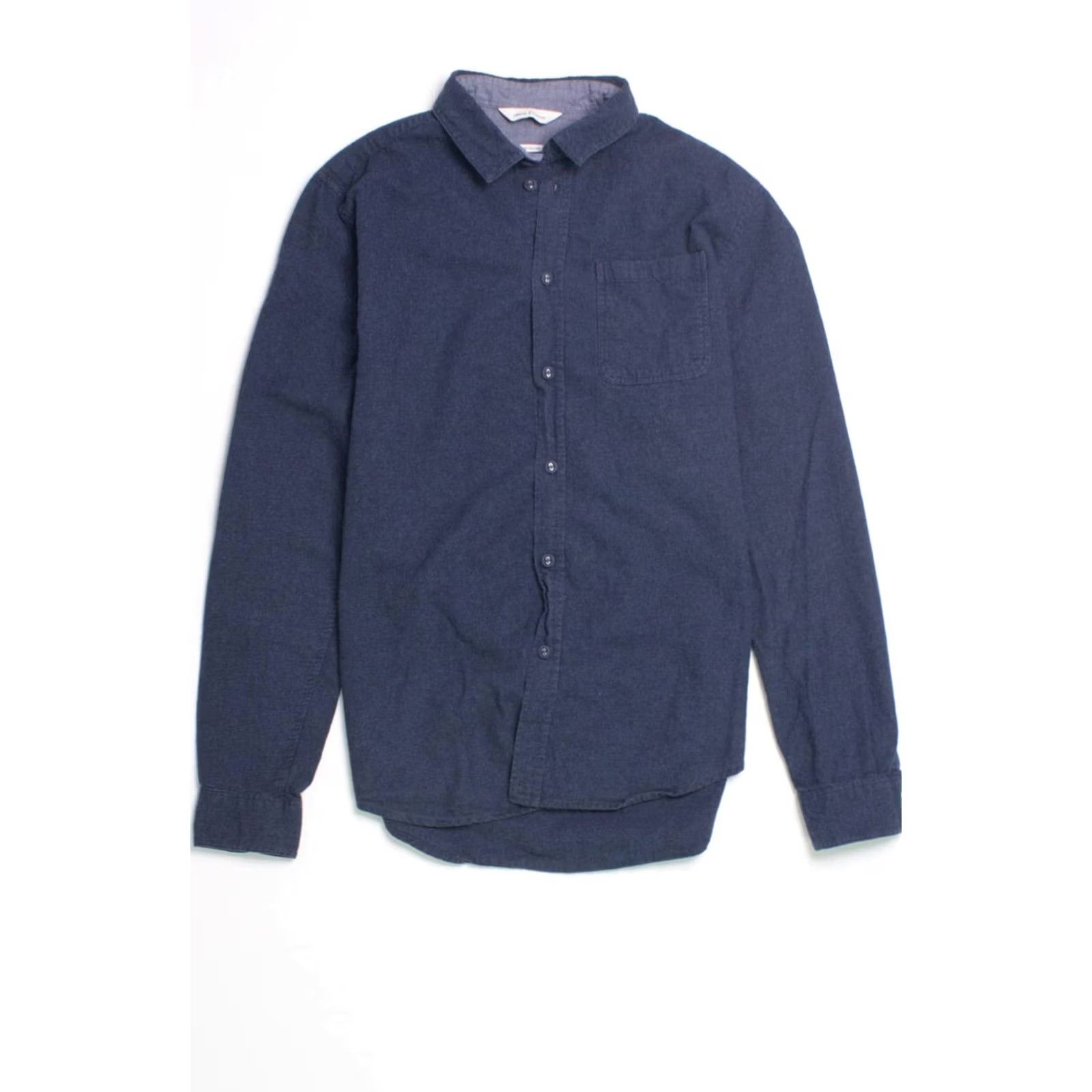 Vintage VINTAGE Samsoe Blue Flannel Shirt Small 1990s Cotton Casual Button-Up Shirt Mens Size US S / EU 44-46 / 1 - 3 Thumbnail